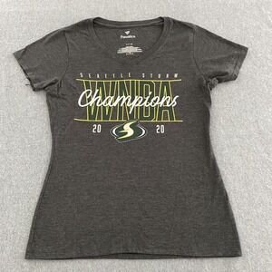 Seattle Storm WNBA Shirt Womens Small Gray 2020 Championship Fanatics Basketball